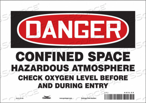 OEM#: 465L29J6918 ЗНАК БЕЗОПАСНОСТИ 7 H 10 W VINYL от Condor