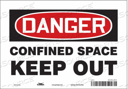 OEM#: 465L55ЗНАК БЕЗОПАСНОСТИ 7 H 10 W VINYL от Condor