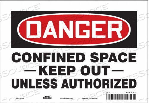 OEM#: 465L63ЗНАК БЕЗОПАСНОСТИ 7 H 10 W VINYL от Condor