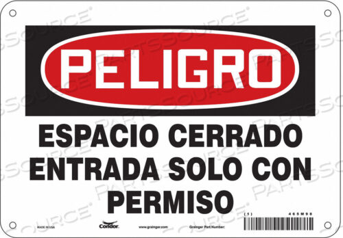 OEM#: 465M98ЗНАК БЕЗОПАСНОСТИ 7 H 10 W АЛЮМИНИЙ от Condor