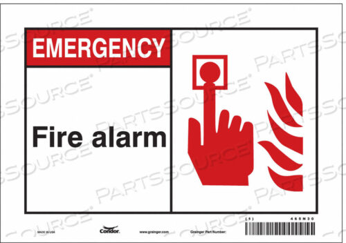 OEM#: 465N30ЗНАК БЕЗОПАСНОСТИ 14 ШX10 В 0,004 ТОЛЩИНА от Condor