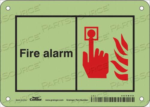 OEM#: 465N48ЗНАК БЕЗОПАСНОСТИ 10 ШX7 В 0,040 ТОЛЩИНА от Condor