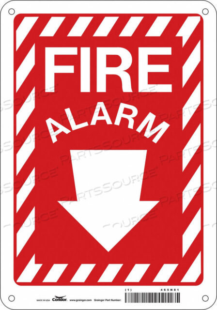 OEM#: 465N81ЗНАК БЕЗОПАСНОСТИ 10 ШX14 В 0,055 ТОЛЩИНА от Condor