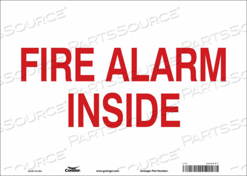 OEM#: 465P31ЗНАК БЕЗОПАСНОСТИ 14 Ш X 10 В 0,004 ТОЛЩИНА от Condor