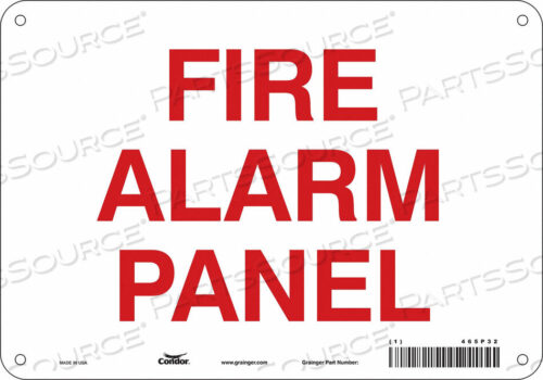 OEM#: 465P32SAFETY SIGN 10 W X 7 H 0.032 THICKNESS by Condor