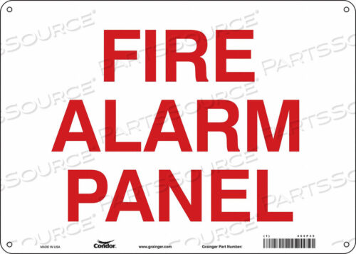 OEM#: 465P35ЗНАК БЕЗОПАСНОСТИ 14 Ш X 10 В ТОЛЩИНА 0,055 от Condor