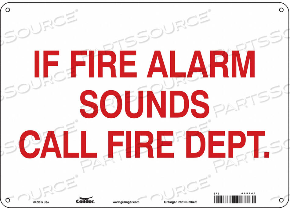 OEM#: 465P43ЗНАК БЕЗОПАСНОСТИ 14 Ш X 10 В 0,004 ТОЛЩИНА от Condor