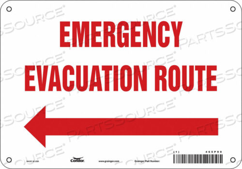 OEM#: 465P90ЗНАК БЕЗОПАСНОСТИ 10 ШX7 В 0,032 ТОЛЩИНА от Condor