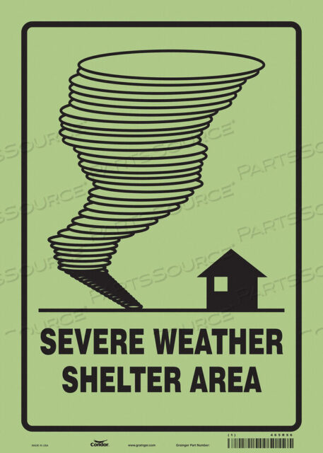 OEM#: 465R96ЗНАК БЕЗОПАСНОСТИ 10 ШX14 В 0,010 ТОЛЩИНА от Condor
