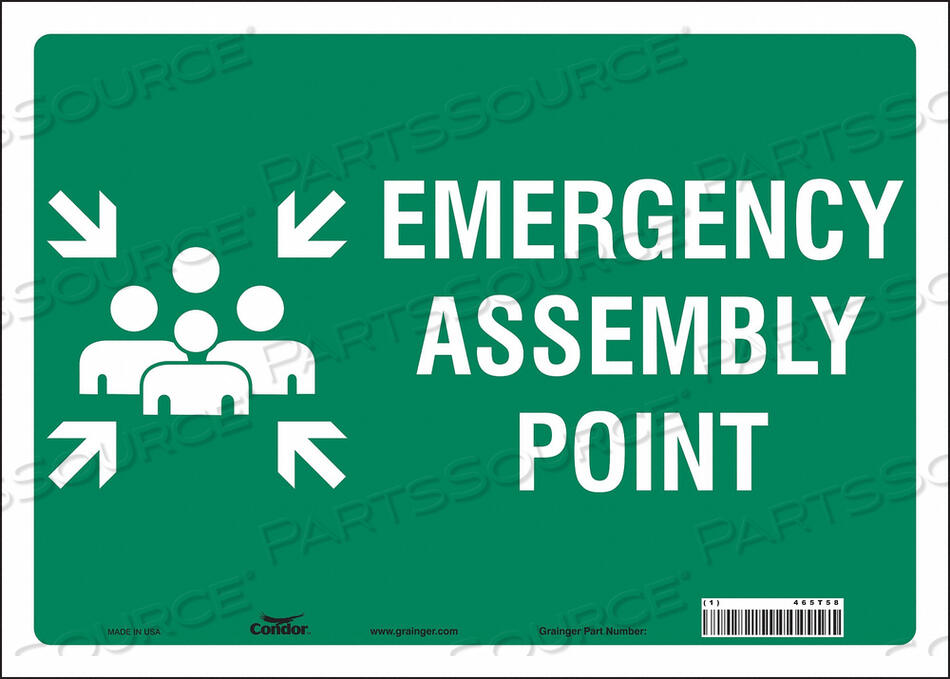 OEM#: 465T58ЗНАК БЕЗОПАСНОСТИ 14 ШX10 В 0,004 ТОЛЩИНА от Condor