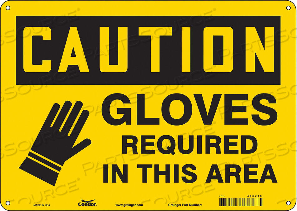 OEM#: 465U45ЗНАК БЕЗОПАСНОСТИ ИНДИВИДУАЛЬНАЯ ЗАЩИТА 10 H от Condor