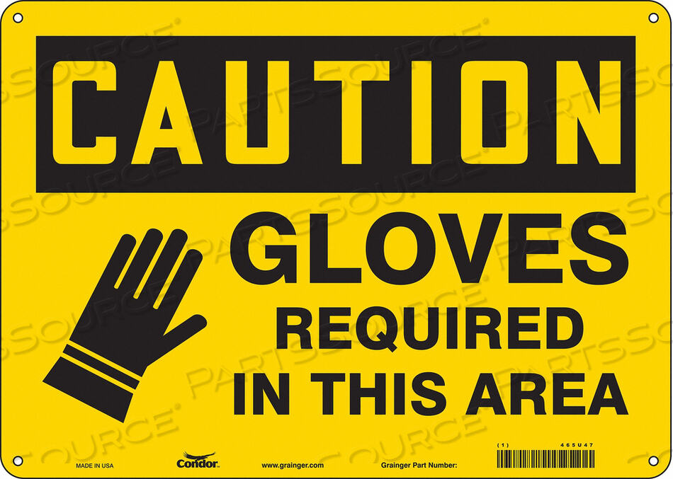 OEM#: 465U47ЗНАК БЕЗОПАСНОСТИ ИНДИВИДУАЛЬНАЯ ЗАЩИТА 10 H от Condor