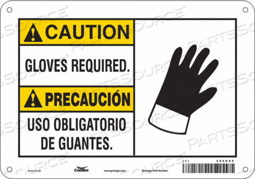 OEM#: 465U60ЗНАК БЕЗОПАСНОСТИ ИНДИВИДУАЛЬНАЯ ЗАЩИТА 7 H от Condor