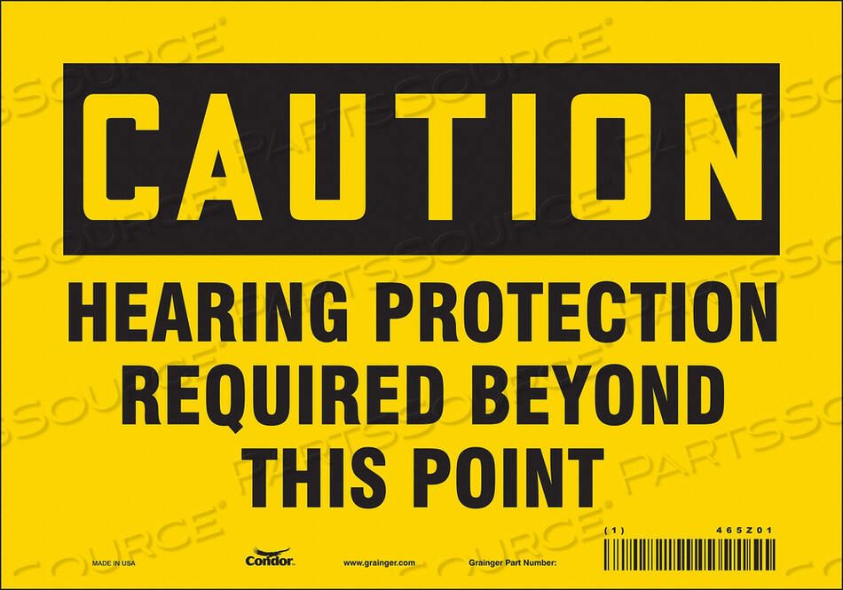 OEM#: 465Z01ЗНАК БЕЗОПАСНОСТИ 10 Ш 7 В 0,004 ТОЛЩИНА от Condor
