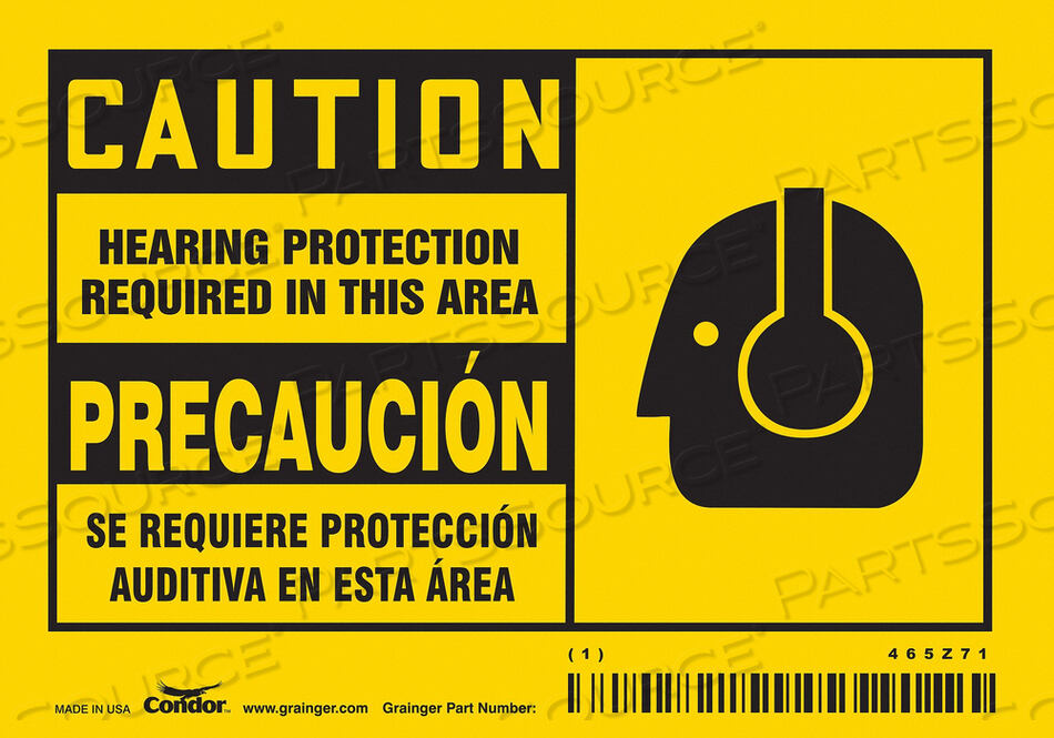 OEM#: 465Z71ЗНАК БЕЗОПАСНОСТИ 5 Ш 3-1/2 В 0,020 ТОЛЩИНА PK5 от Condor