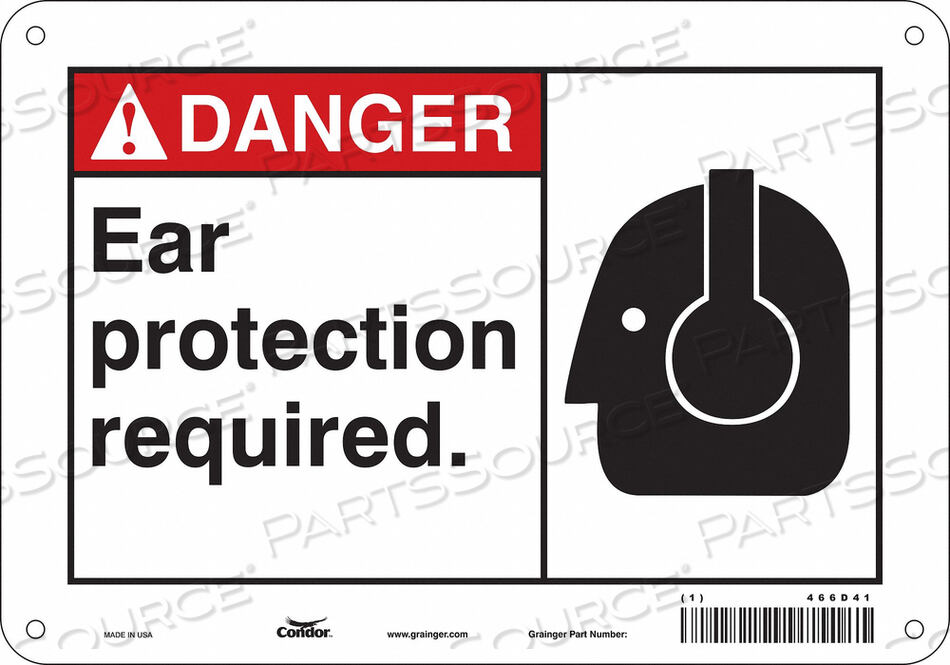 OEM#: 466D41ЗНАК БЕЗОПАСНОСТИ 10 Ш 7 В 0,032 ТОЛЩИНА от Condor