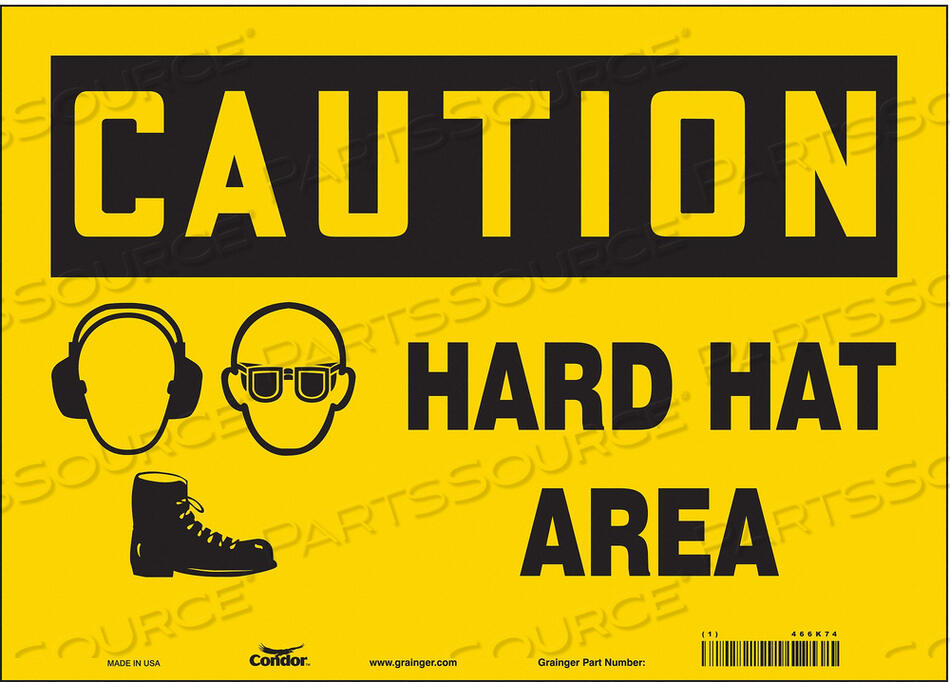 OEM#: 466K74ЗНАК БЕЗОПАСНОСТИ ИНДИВИДУАЛЬНАЯ ЗАЩИТА 10 H от Condor