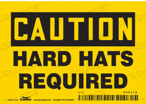 OEM#: 466L18K0377 ЗНАК БЕЗОПАСНОСТИ ИНДИВИДУАЛЬНАЯ ЗАЩИТА 3-1/2 H от Condor