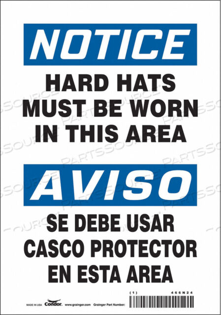 OEM#: 466N24ЗНАК БЕЗОПАСНОСТИ ИНДИВИДУАЛЬНАЯ ЗАЩИТА 10 H от Condor