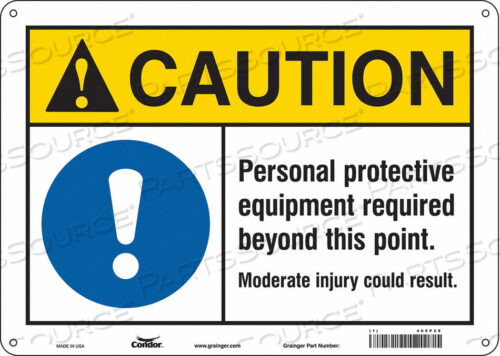 OEM#: 466P28ЗНАК БЕЗОПАСНОСТИ 10 H 10 W ПЛАСТИКОВЫЙ от Condor