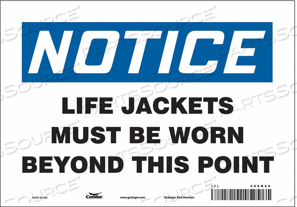 OEM#: 466R50ЗНАК БЕЗОПАСНОСТИ 7 H 10 W VINYL от Condor