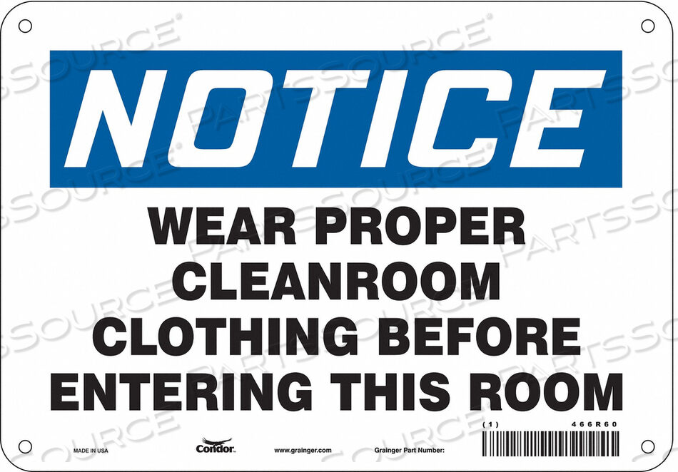 OEM#: 466R60ЗНАК БЕЗОПАСНОСТИ 7 H 10 W ПЛАСТИКОВЫЙ от Condor