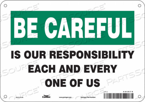 OEM#: 466R79ЗНАК БЕЗОПАСНОСТИ 7 H 10 W АЛЮМИНИЙ от Condor