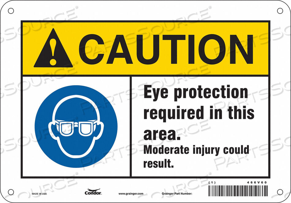 OEM#: 466V60ЗНАК БЕЗОПАСНОСТИ 10 Ш 7 В 0,055 ТОЛЩИНА от Condor