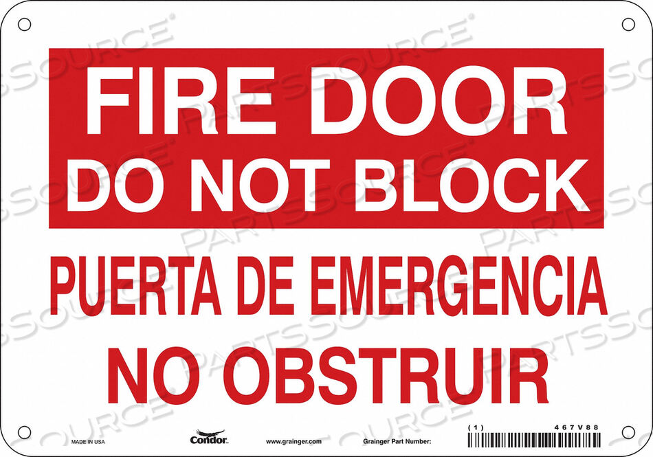 OEM#: 467V88ЗНАК БЕЗОПАСНОСТИ 7 X10 АЛЮМИНИЙ от Condor