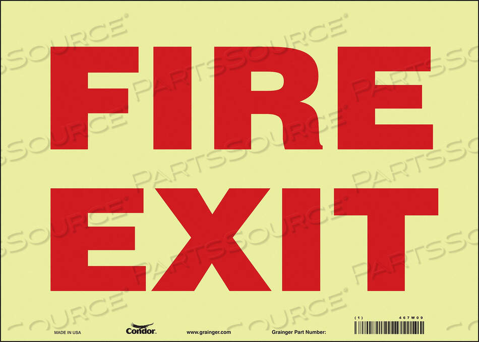 OEM#: 467W09ЗНАК БЕЗОПАСНОСТИ 10 X14 ВИНИЛОВЫЙ от Condor