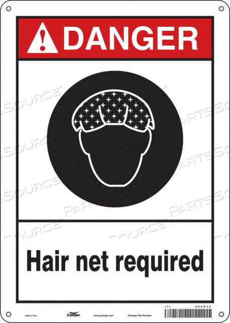 OEM#: 468K32SAFETY SIGN 10 W 14 H 0.055 THICKNESS by Condor
