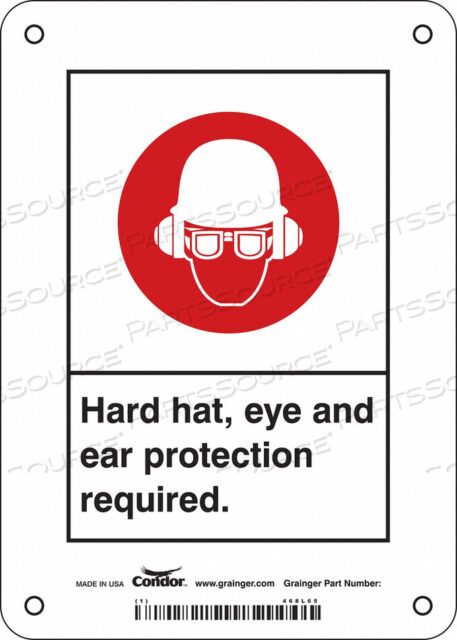 OEM#: 468L65ЗНАК БЕЗОПАСНОСТИ 5 ШX7 В 0,032 ТОЛЩИНА от Condor