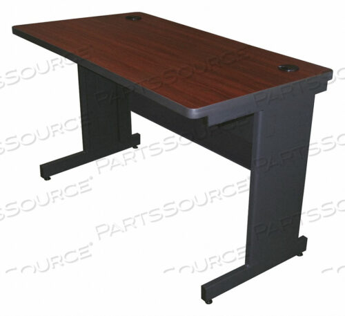 СТОЛЕШНИЦА 48 ДЮЙМОВ ШX24 ДЮЙМА Г, КРАСНОЕ ДЕРЕВО, СТАЛЬ