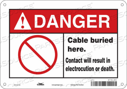ЗНАК БЕЗОПАСНОСТИ 10 Ш 7 В 0,055 ТОЛЩИНА
