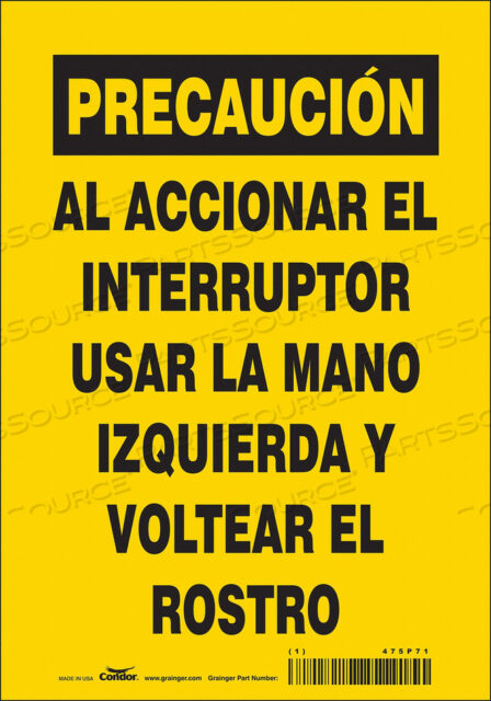 ЗНАК БЕЗОПАСНОСТИ 7 Ш 10 В 0,004 ТОЛЩИНА