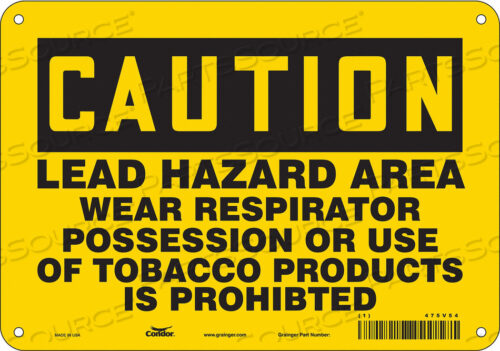 ЗНАК БЕЗОПАСНОСТИ 10 ШX7 В 0,055 ТОЛЩИНА