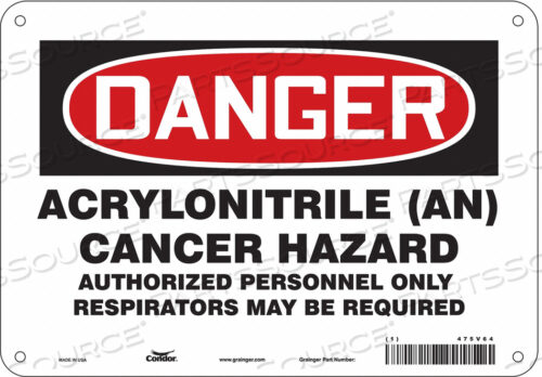 ЗНАК БЕЗОПАСНОСТИ 10 ШX7 В 0,032 ТОЛЩИНА