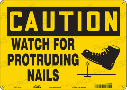 ЗНАК БЕЗОПАСНОСТИ 14 Ш 10 В 0,055 ТОЛЩИНА