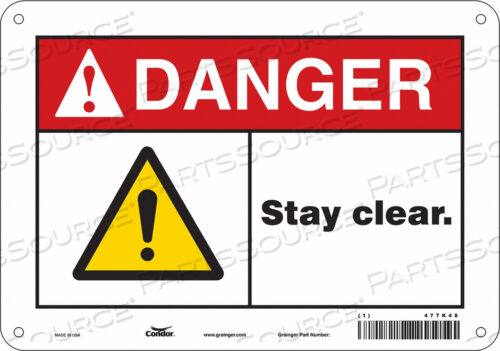 ЗНАК БЕЗОПАСНОСТИ 10 Ш 7 В 0,032 ТОЛЩИНА