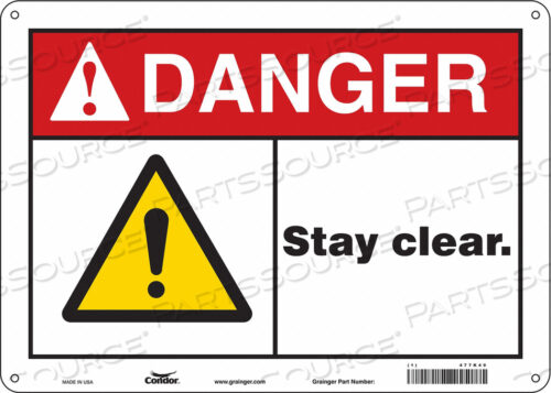 ЗНАК БЕЗОПАСНОСТИ 14 Ш 10 В 0,032 ТОЛЩИНА