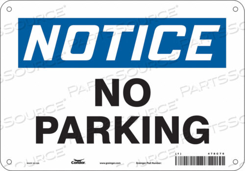 J7000 SAFETY SIGN 10 WX7 H 0.060 THICKNESS