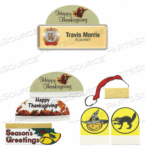 OEM#: 906245BADGE HOLIDAY BLANK LEGEND PK10 от Mighty Badge