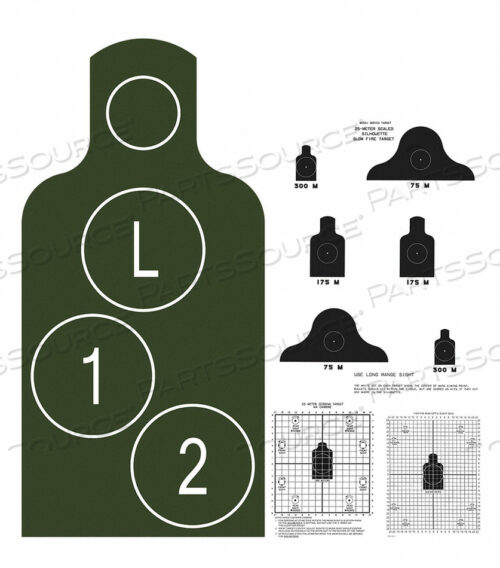 OEM#: USAF-ANG1-50ВВС США и воздушная охрана NTL TGT PK50 от LE Targets