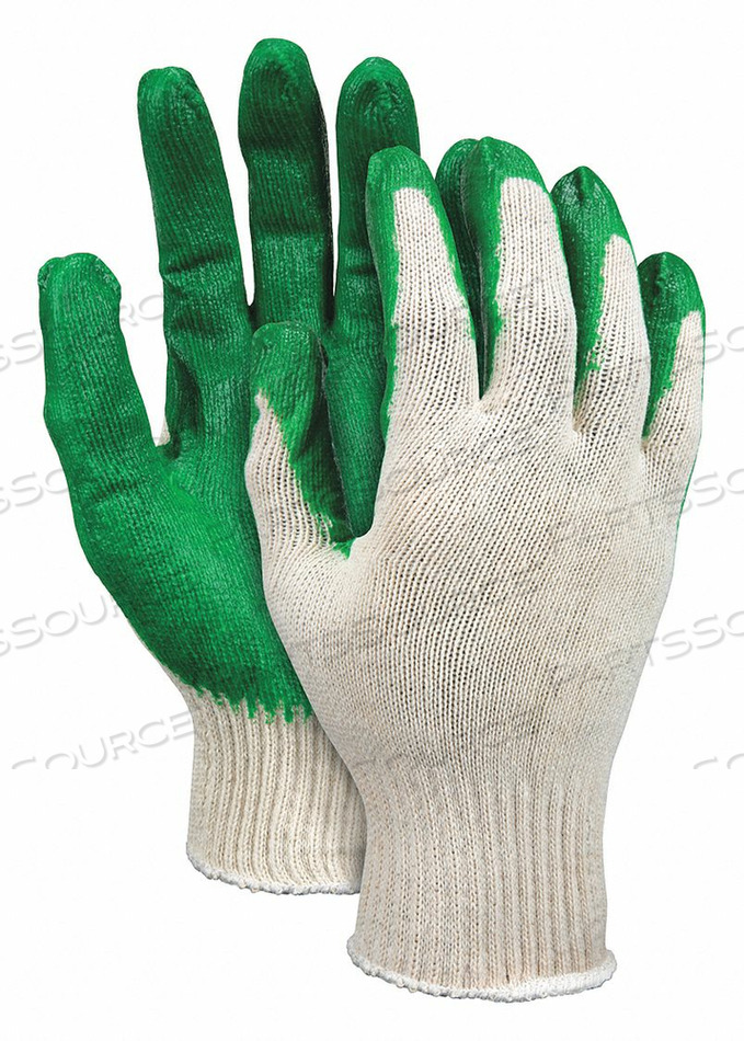 OEM#: 9681LCOATED GLOVES 3/4 DIP L 10 PK12 by MCR Safety