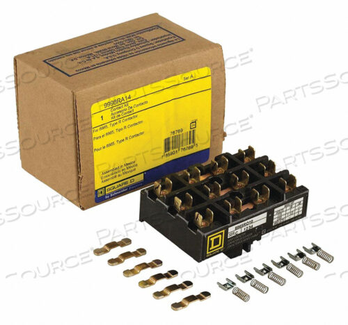 OEM#: 9998RA14КОНТАКТНЫЙ КОМПЛЕКТ ДЛЯ 8965RO10СЕРИИ C от Square D