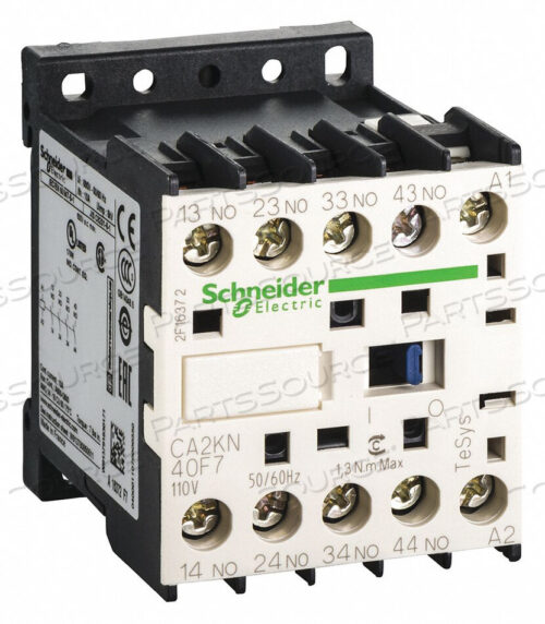 OEM#: CA2KN40F7РЕЛЕ УПРАВЛЕНИЯ 600 В переменного тока 10 А IEC + ОПЦИИ от APC / American Power Conversion