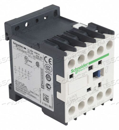 OEM#: CA4KN40BW3РЕЛЕ УПРАВЛЕНИЯ 600 В переменного тока 10 А IEC + ОПЦИИ от APC / American Power Conversion