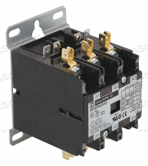 OEM#: 8910DPA33V02U1КОНТАКТОР 600 В переменного тока 30 А DPA + ОПЦИИ от Square D