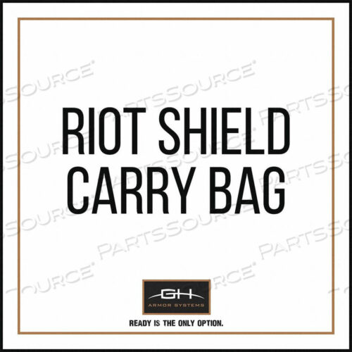 OEM#: GH-SHR1-BAG1СУМКА ДЛЯ ПЕРЕНОСА 20 ДЮЙМОВ X 36 ДЮЙМОВ, НЕЙЛОН, ЧЕРНЫЙ, от GH Armor Systems