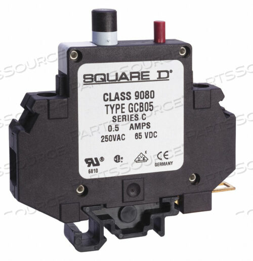 OEM#: 9080GCB05CIRCUIT PROTECTOR 250V 05AMP TYPE NEMA by Square D